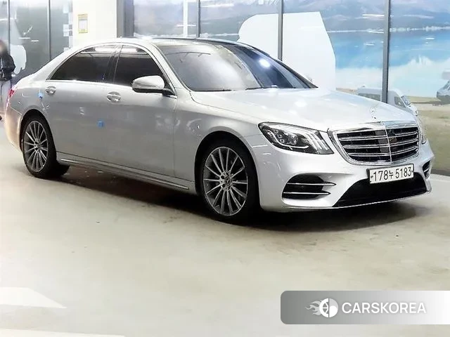 Mercedes-Benz S-Class W222 2020 Серебряный из Кореи