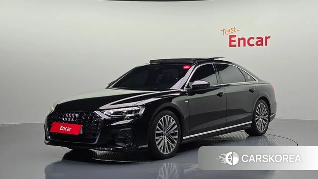 Audi A8 (D5) 2022 Черный из Кореи