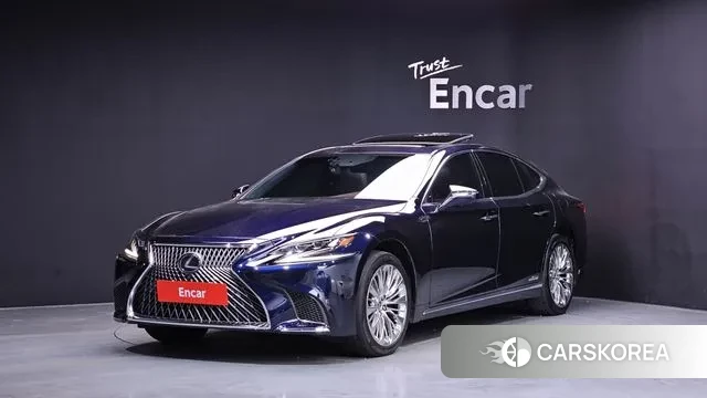 Lexus LS500h 5th generation 2019 Синий из Кореи