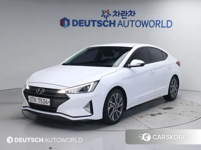 Hyundai The New Avante AD 2019 Белый из Кореи