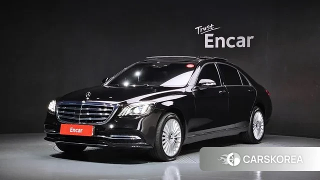 Mercedes-Benz S-Class W222 2019 Черный из Кореи