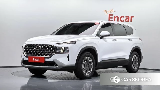 Hyundai The New Santa Fe 2022 Белый из Кореи