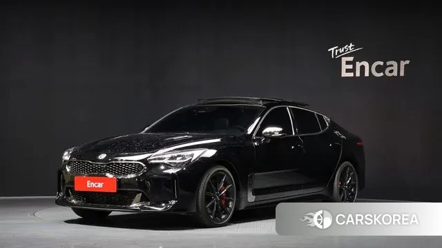 Kia Stinger Meister 2022 Черный из Кореи