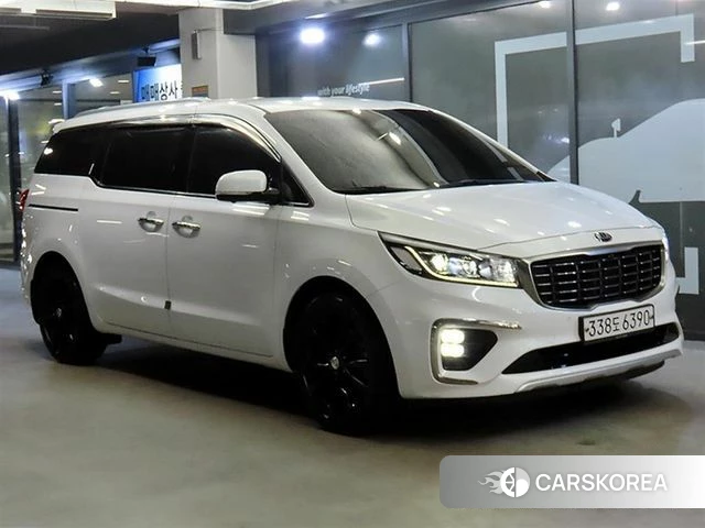 Kia The New Carnival 2019 Белый из Кореи