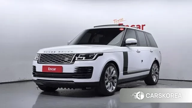 Land Rover Range Rover 4th Generation 2018 Белый из Кореи