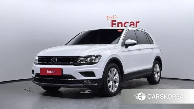 Volkswagen Tiguan second Generation 2020 Белый из Кореи