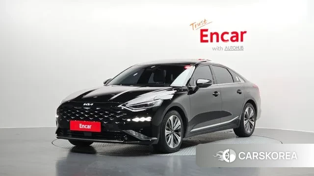 Kia K8 Hybrid 2021 Черный из Кореи