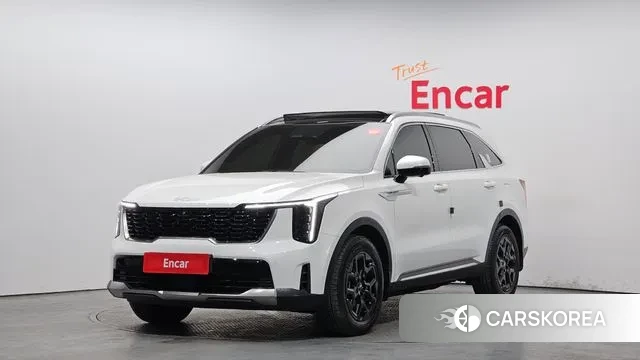 Kia The New Sorento 4th Generation 2024 Белый из Кореи