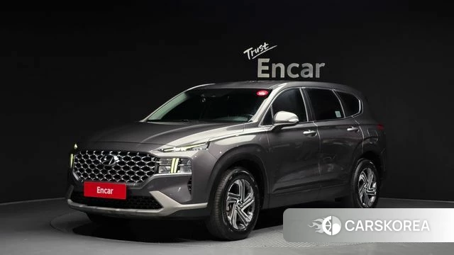 Hyundai The New Santa Fe 2021 Серый из Кореи