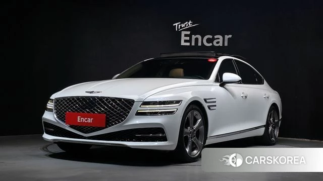Genesis G80 (RG3) 2021 Белый из Кореи
