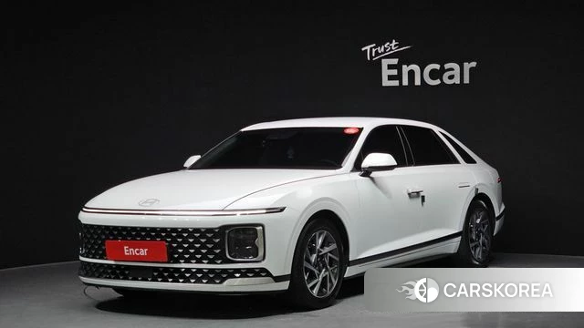 Hyundai Grandeur (GN7) 2023 Белый из Кореи