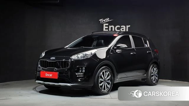 Kia Sportage 4th Generation 2018 Черный из Кореи