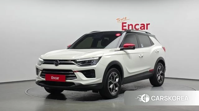 Ssangyong Beautiful Korando 2021 Белый из Кореи