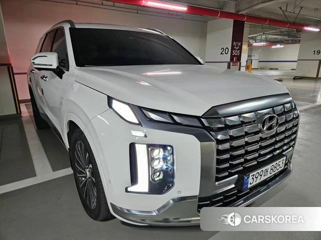 Hyundai The New Palisade 2023 Белый из Кореи
