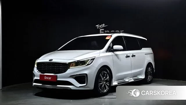 Kia The New Carnival 2019 Белый из Кореи