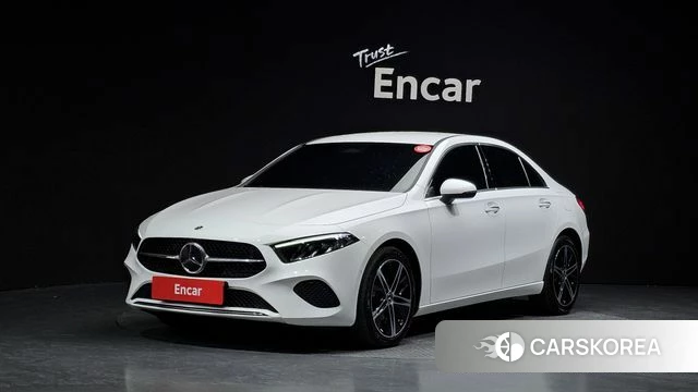 Mercedes-Benz A-Class W177 2024 Белый из Кореи