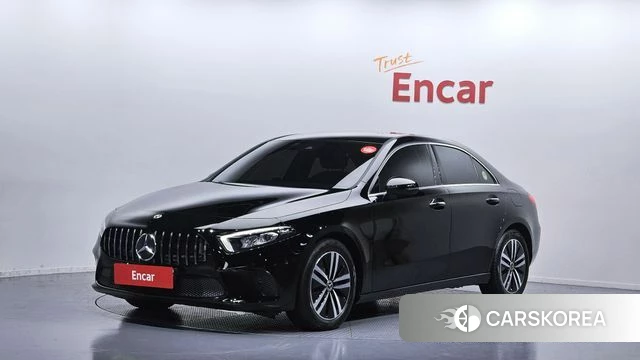 Mercedes-Benz A-Class W177 2022 Черный из Кореи