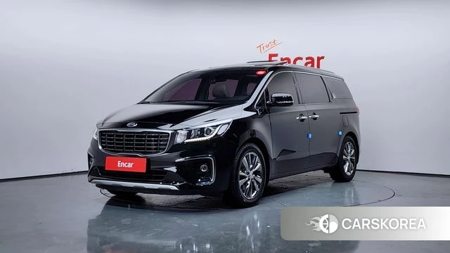Kia The New Carnival 2018 Черный из Кореи