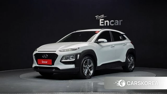 Hyundai Kona 2019 Белый из Кореи