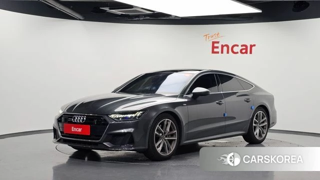 Audi A7 (4K) 2020 Серый из Кореи