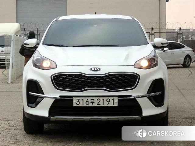 Kia Sportage The Bold 2020 Белый из Кореи