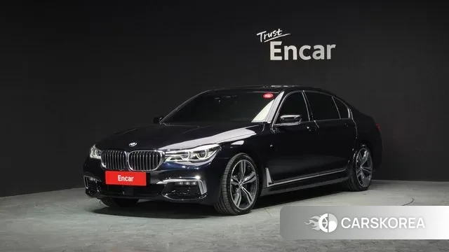 BMW 7 Series (G11) 2019 Черный из Кореи