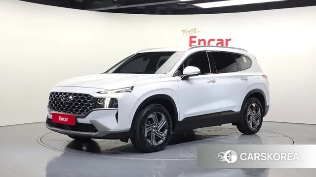 Hyundai The New Santa Fe 2021 Белый из Кореи