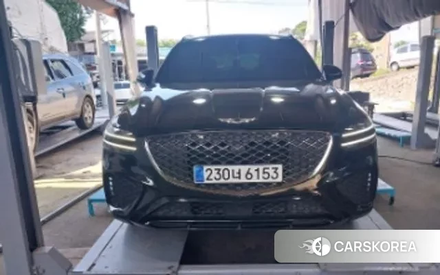 Genesis GV70 2022 Черный из Кореи