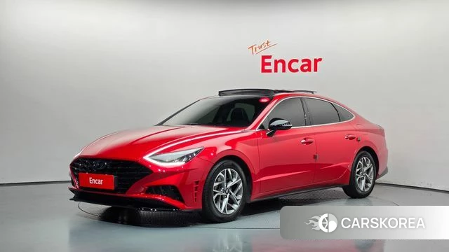 Hyundai Sonata (DN8) 2019 Красный из Кореи