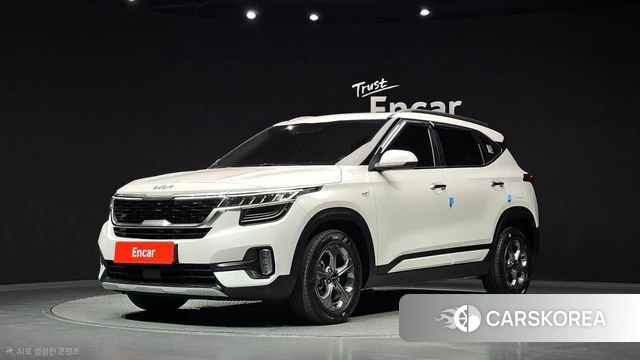 Kia Seltos 2022 Белый из Кореи