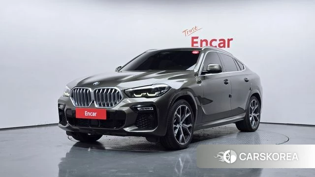 BMW X6 (G06) 2021 Песочный из Кореи