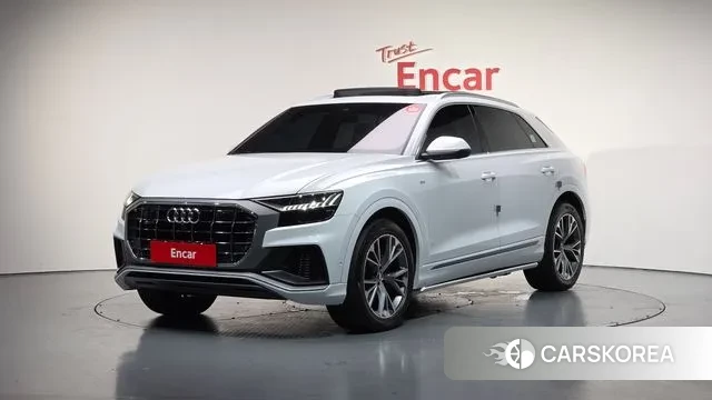 Audi Q8 (4M) 2021 Белый из Кореи