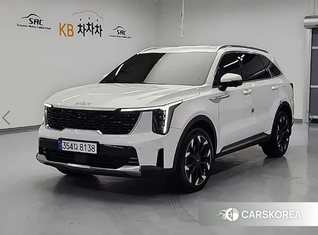 Kia The New Sorento 4th Generation 2024 Белый из Кореи