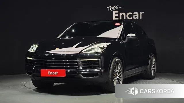 Porsche Cayenne (PO536) 2020 Черный из Кореи