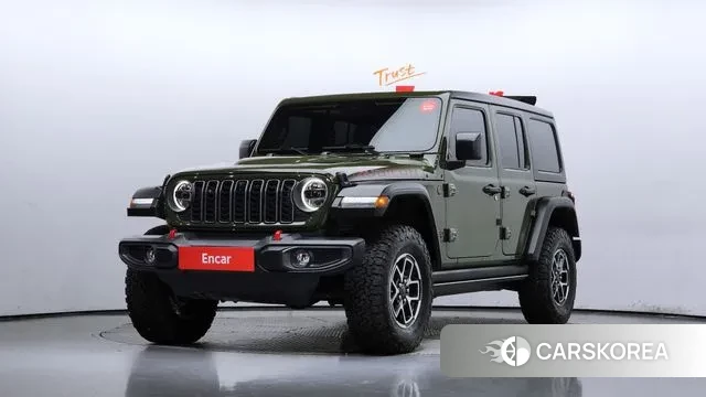 Jeep Wrangler (JL) 2024 Светло-зеленый из Кореи