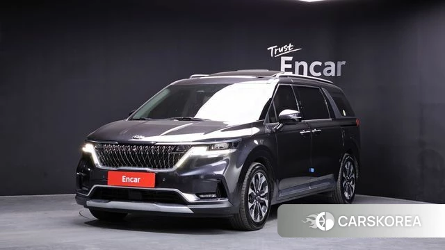 Kia Carnival 4th generation 2021 Серый из Кореи