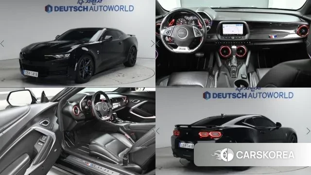 Chevrolet (GM Daewoo) The New Camaro 2019 Черный из Кореи