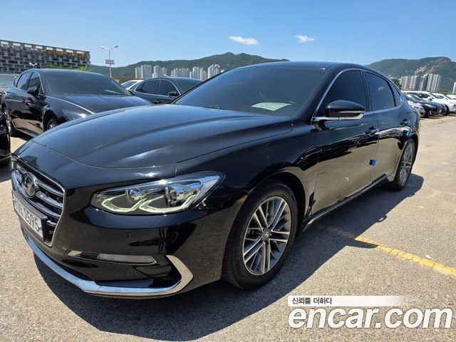 Hyundai Grandeur IG 2018 Черный из Кореи