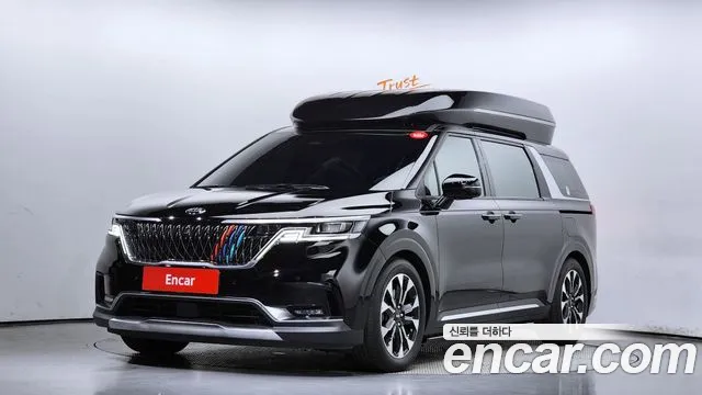 Kia Carnival 4th generation 2021 Черный из Кореи