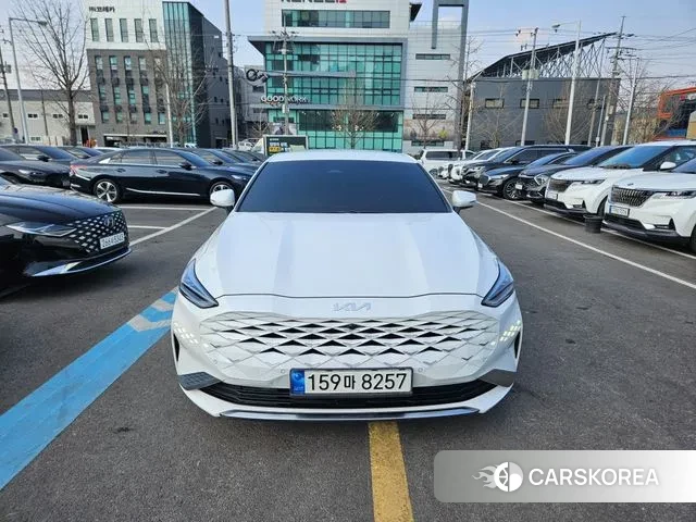 Kia K8 2021 Белый из Кореи