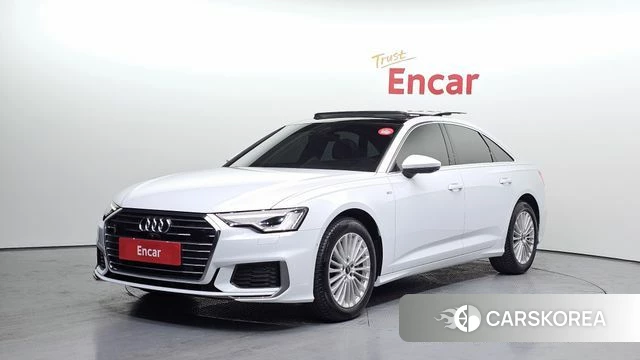 Audi A6 (C8) 2021 Белый из Кореи
