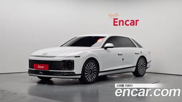 Hyundai Grandeur Hybrid (GN7) 2023 Белый из Кореи