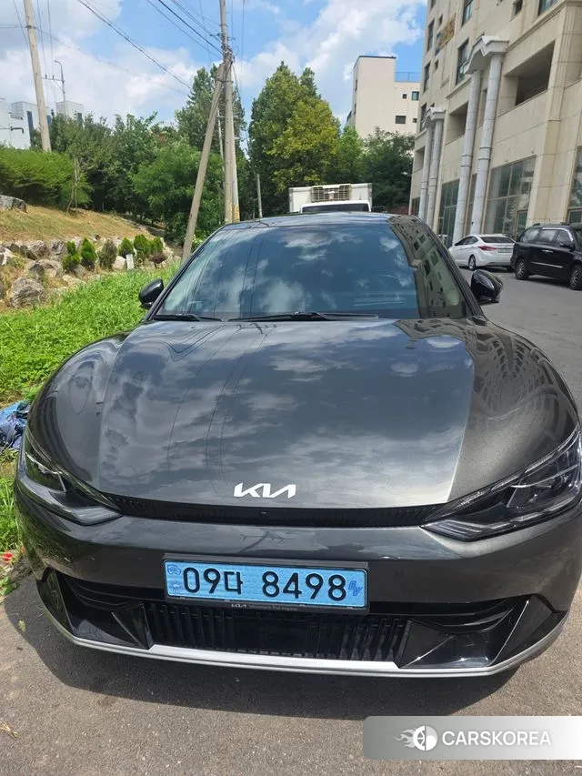 Kia EV6 2023 Серый из Кореи