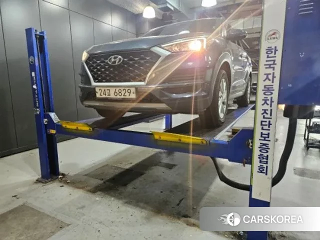 Hyundai All New Tucson 2018 Синий из Кореи