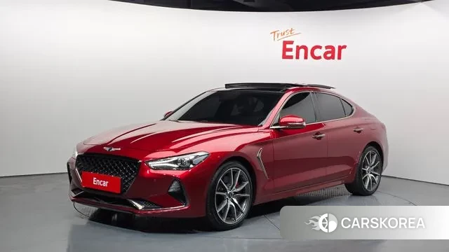 Genesis G70 2019 Красный из Кореи