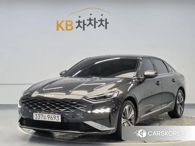 Kia K8 Hybrid 2022 Серый из Кореи