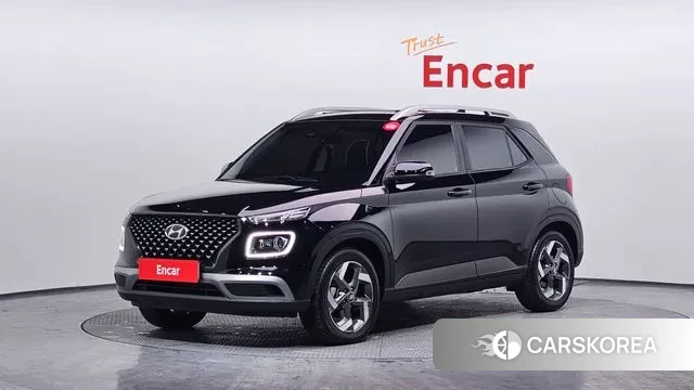 Hyundai Venue 2021 Черный из Кореи