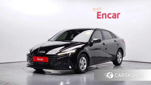 Hyundai Avante (CN7) 2020 Черный из Кореи