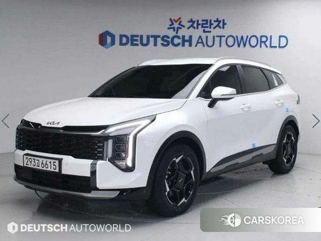 Kia The New Sportage 5th Generation Hybrid 2025 Белый из Кореи