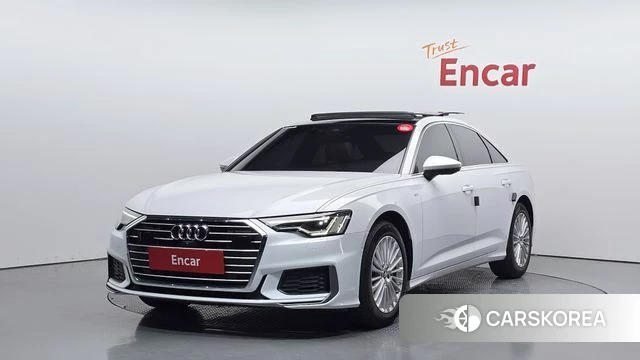 Audi A6 (C8) 2020 Белый из Кореи